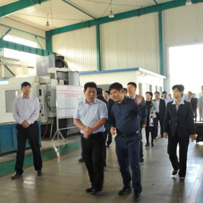 全市金融系統(tǒng)企業(yè)現(xiàn)場(chǎng)觀(guān)摩團(tuán)蒞臨公司參觀(guān)指導(dǎo)工作